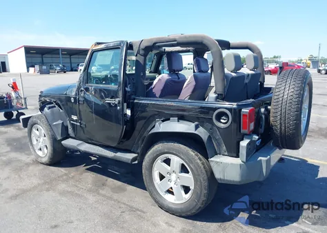 2008 Jeep Wrangler Sahara из США, поврежденный, VIN 1J4FA54188L541664